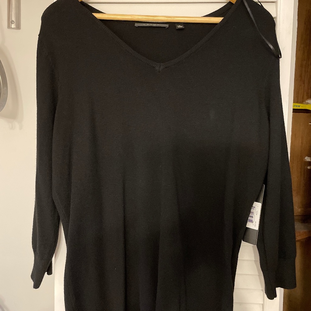 Black Tunic Sweater